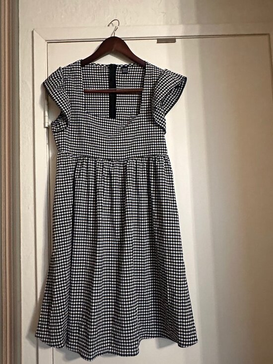 SHEIN Dresses & Skirts - Shein black gingham dress